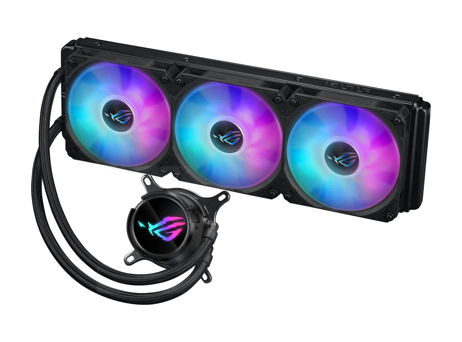 ASUS ROG Strix LC III 360 ARGB İşlemci Sıvı soğutma kiti 12 cm Siyah