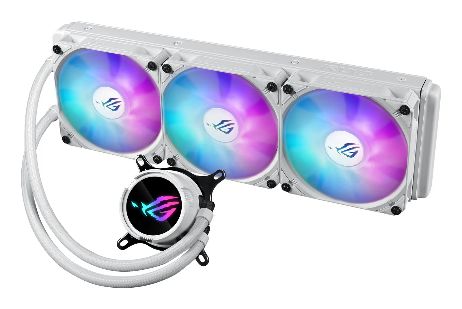 ASUS ROG Strix LC III 360 ARGB White Edition İşlemci Sıvı soğutma kiti 12 cm Beyaz