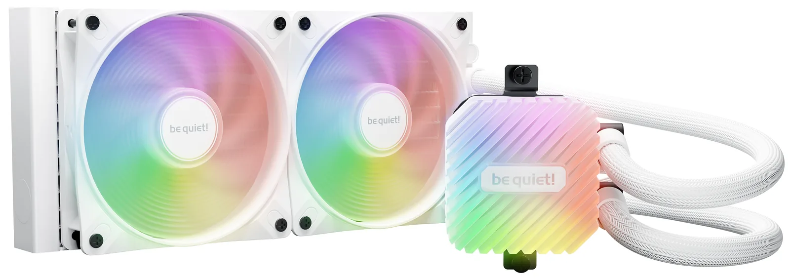 be quiet! LIGHT LOOP 240mm White İşlemci Hepsi dahil sıvı soğutma 12 cm Beyaz 1 adet