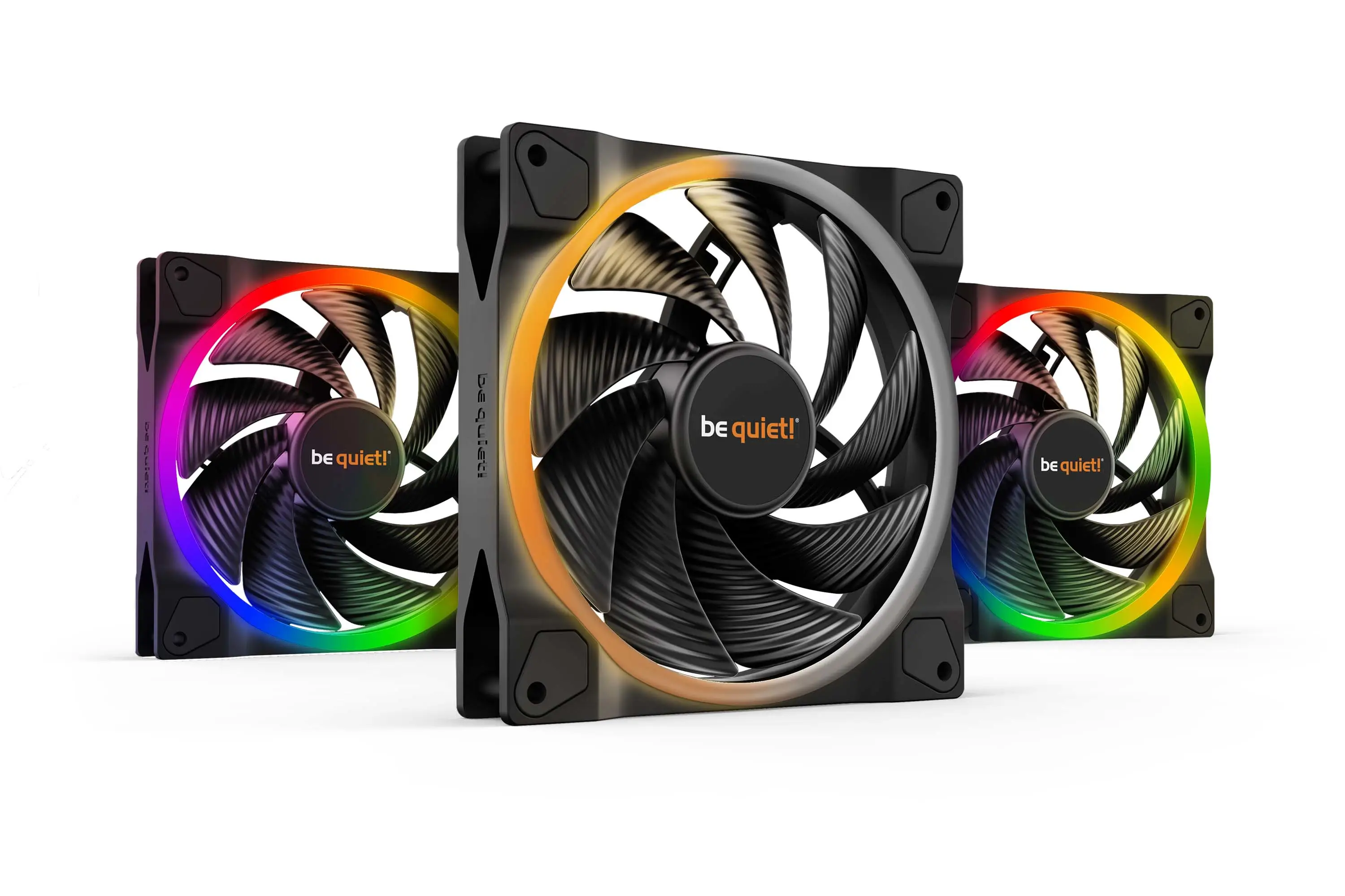 be quiet! Light Wings | 140mm PWM Triple Pack high-speed BL079
