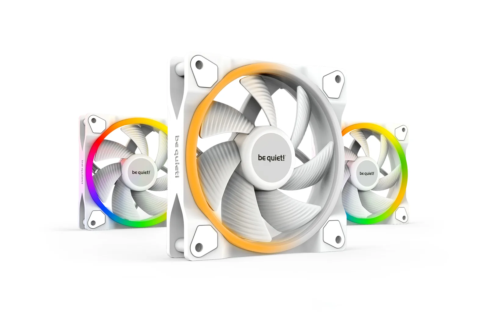 be quiet! Light Wings White | 120mm PWM Triple Pack BL100