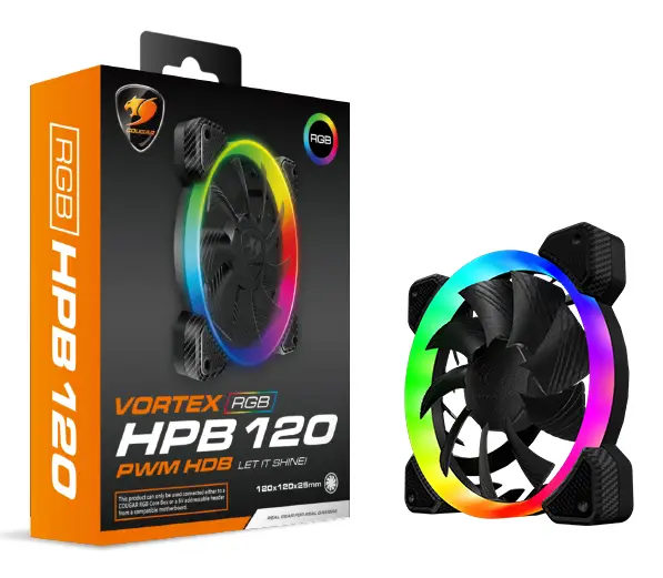 COUGAR VORTEX RGB HPB 120 3MHPBKIT.0001