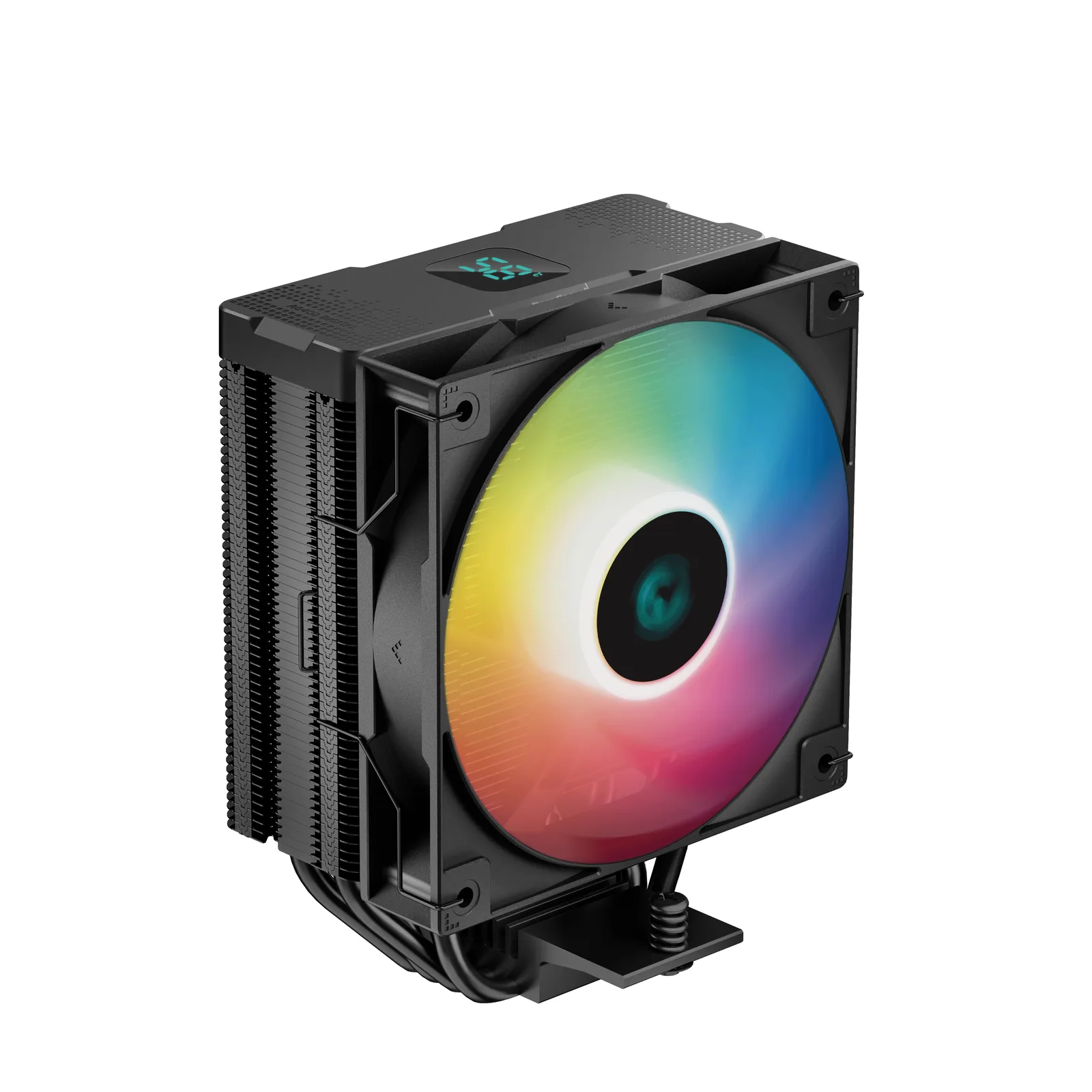 DeepCool AG400 Digital BK ARGB İşlemci Havayla soğutma 12 cm Siyah 1 adet