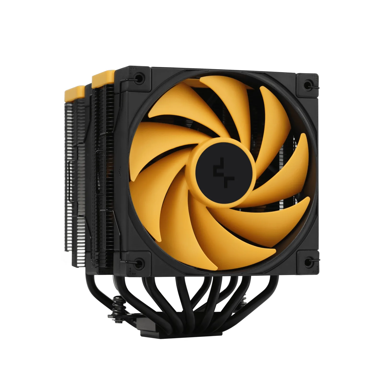 DeepCool AK620 Zero Dark Zoria İşlemci Havayla soğutma 12 cm Siyah, Sarı 1 adet
