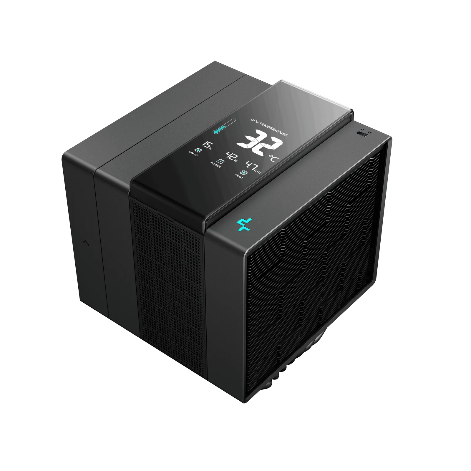 DeepCool ASSASSIN IV VC VISION İşlemci Havayla soğutma 120/140 mm Siyah 1 adet