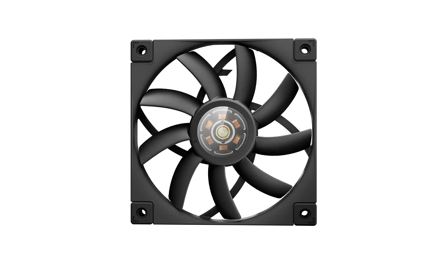 DeepCool FT12 SLIM Bilgisayar çantası Havayla soğutma 12 cm Siyah 1 adet