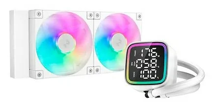 DeepCool LD240 İşlemci Hepsi dahil sıvı soğutma 12 cm Beyaz 1 adet