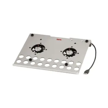 Hama Aluminium Notebook Cooler, USB 00045100