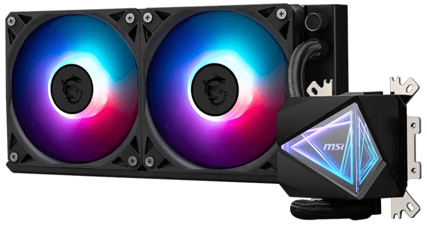 MSI MAG Coreliquid I240 Bilgisayar çantası Hepsi dahil sıvı soğutma 12 cm Siyah 1 adet