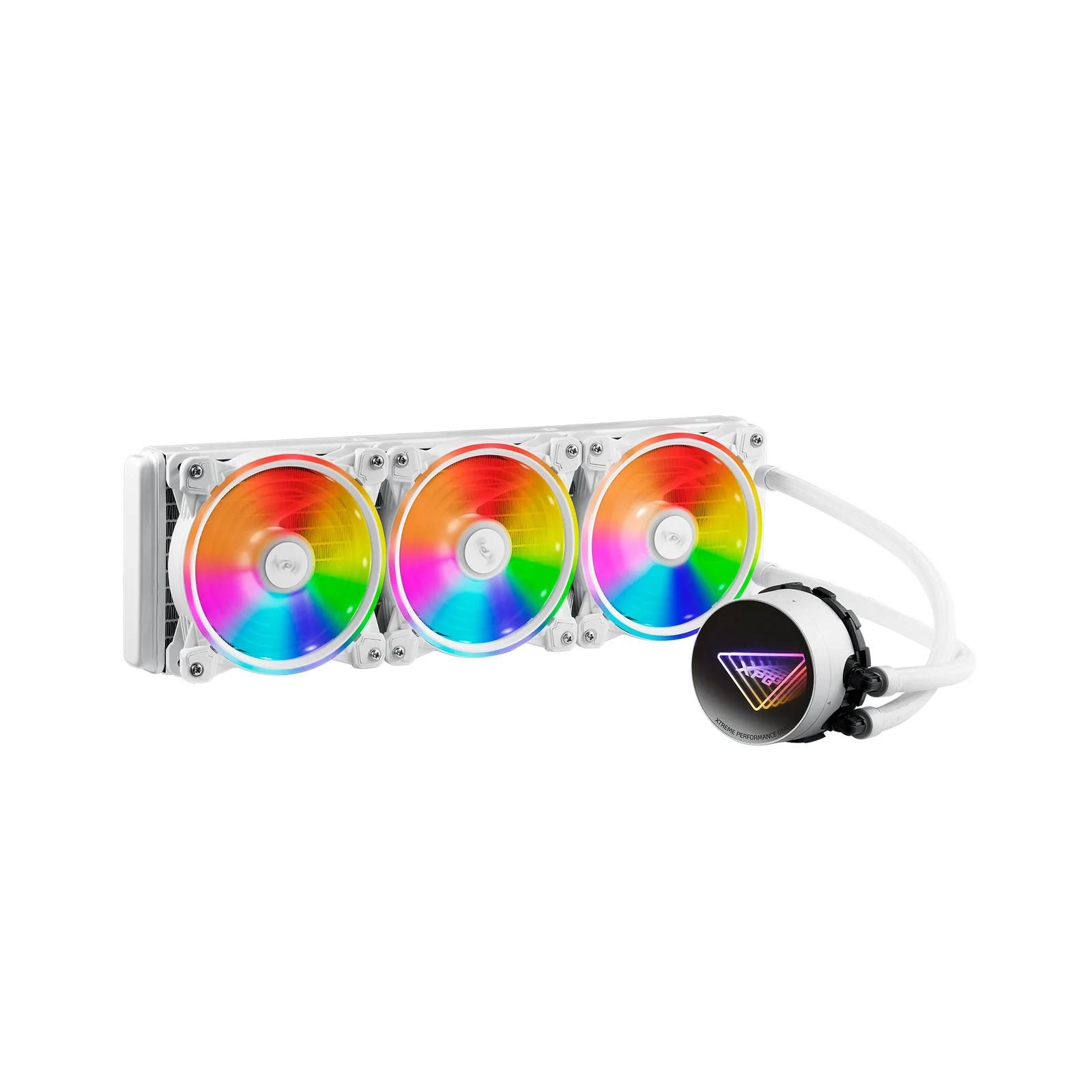 XPG LEVANTE X 360 İşlemci Hibrit soğutucu 12 cm Beyaz