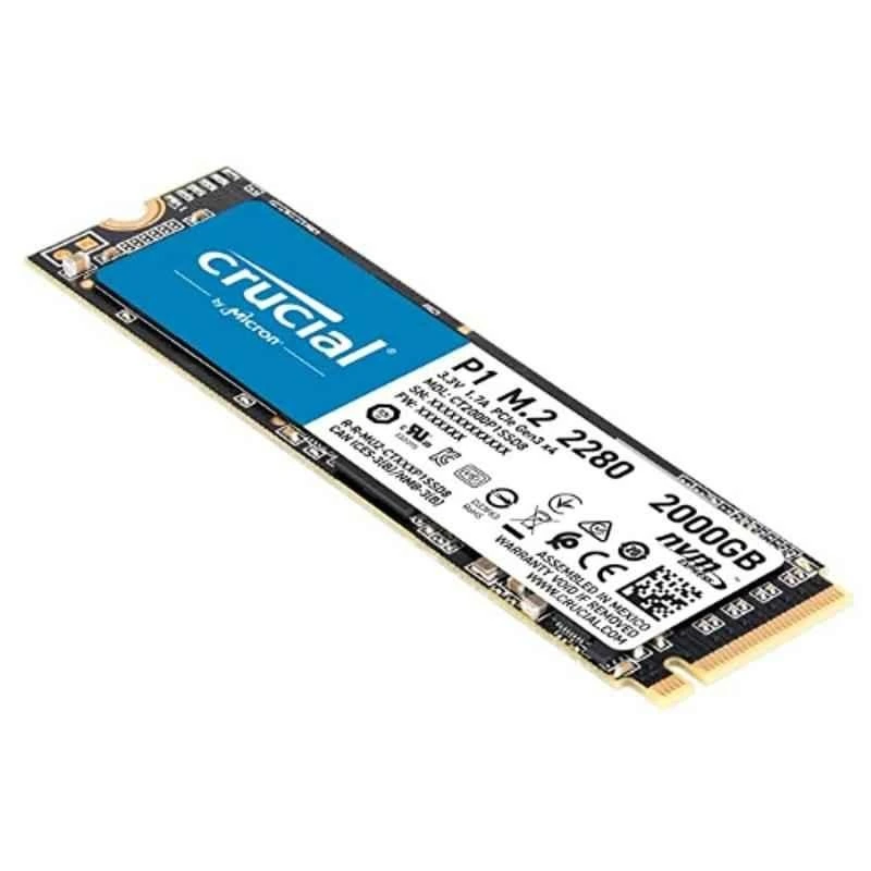 Crucial P1 2 TB M.2 Gen3 NVMe SSD Dahili SSD