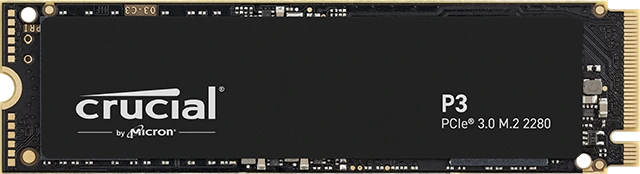 Crucial P3 1 TB M.2 Gen3 NVMe SSD Dahili SSD