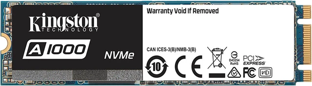 Kingston A1000 480 GB M.2 Gen3 NVMe SSD Dahili SSD