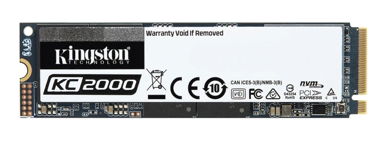 Kingston KC2000 250 GB M.2 Gen3 NVMe SSD Dahili SSD