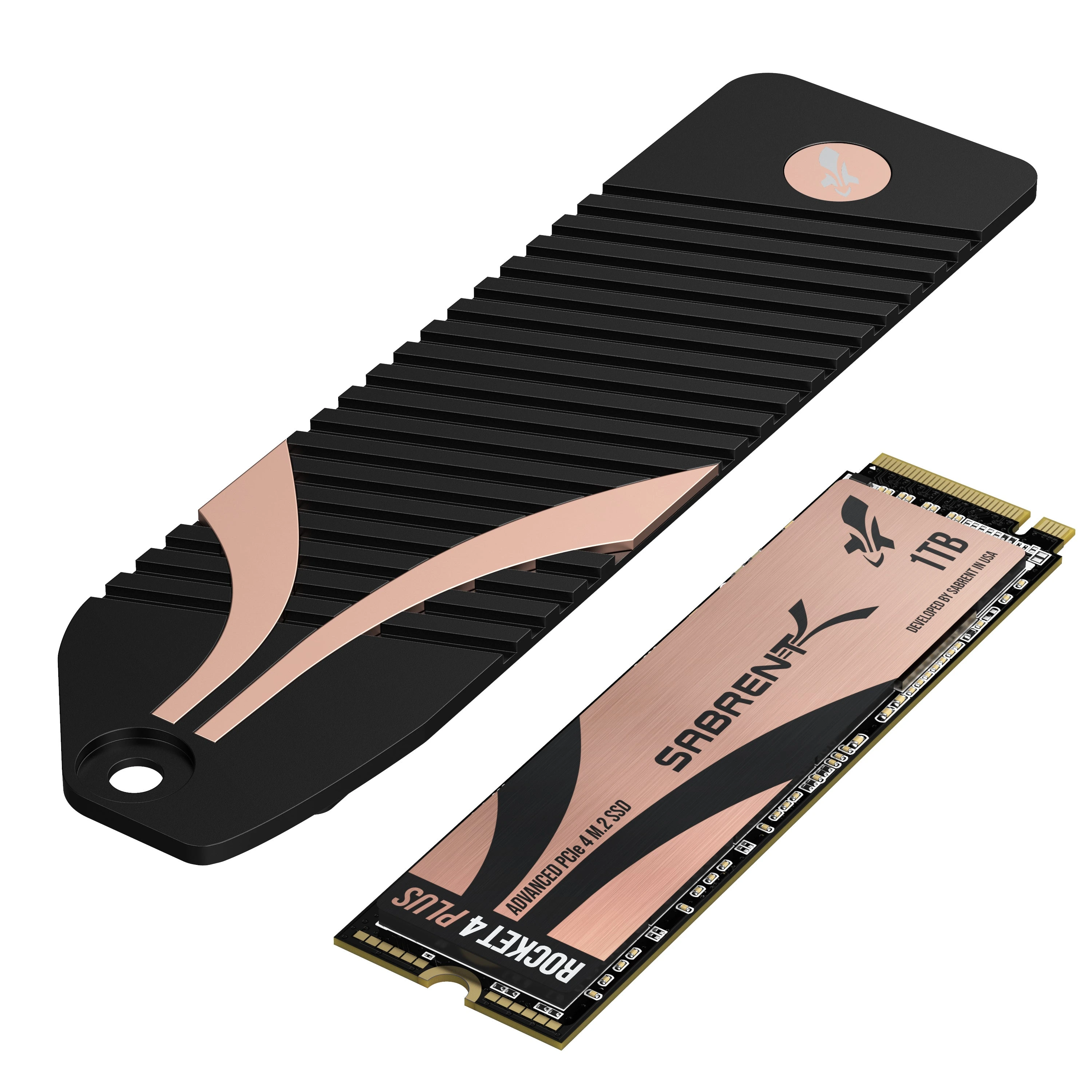 Sabrent Rocket 4 Plus PS5 Heatsink 1 TB M.2 PCIe 4.0 NVMe Soğutuculu SSD Dahili SSD