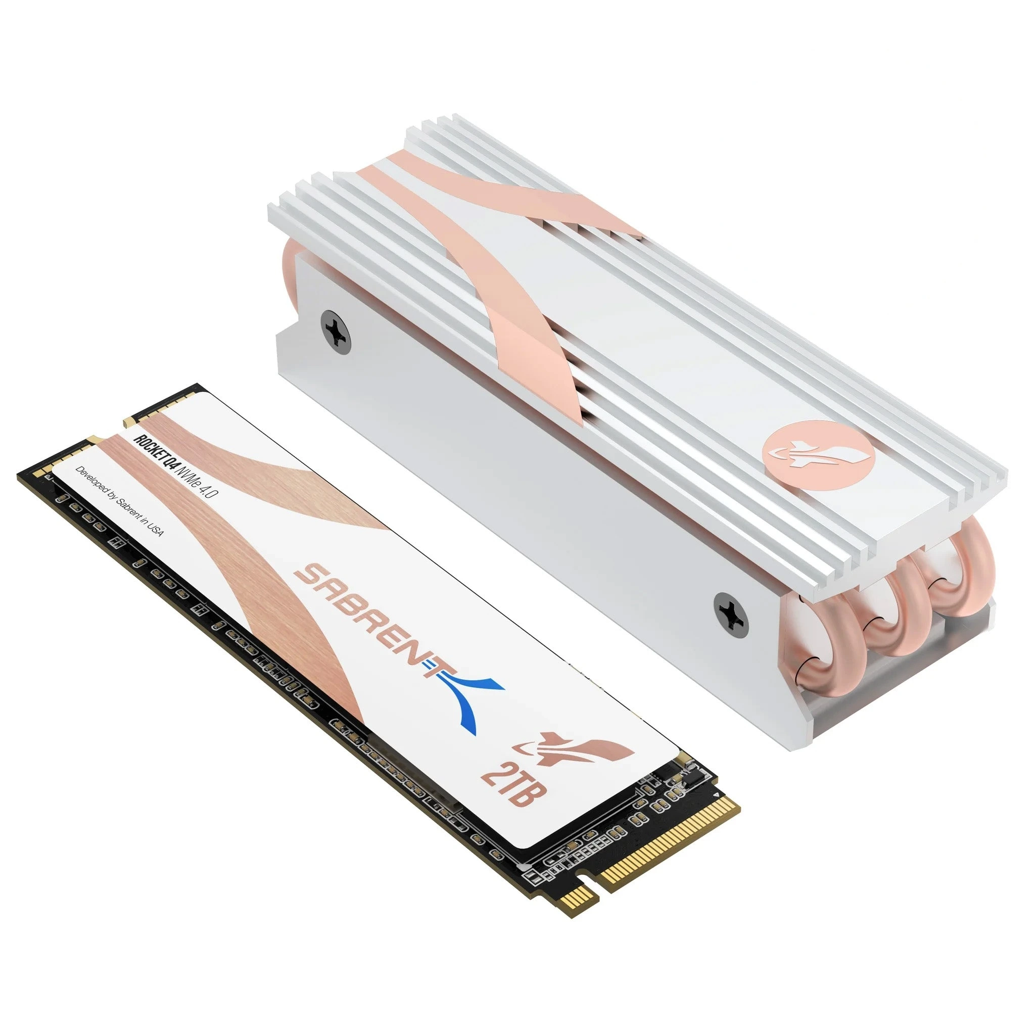 Sabrent Rocket Q4 Heatsink 2 TB M.2 PCIe 4.0 NVMe Soğutuculu SSD Dahili SSD