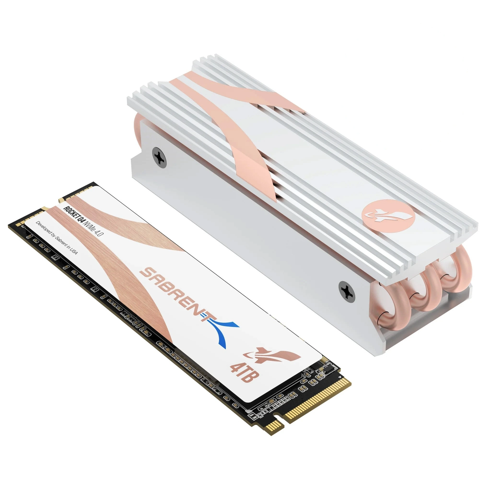 Sabrent Rocket Q4 Heatsink 4 TB M.2 PCIe 4.0 NVMe Soğutuculu SSD Dahili SSD