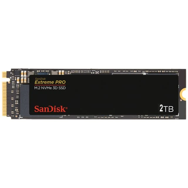 SanDisk Extreme Pro 2 TB M.2 Gen3 NVMe SSD Dahili SSD