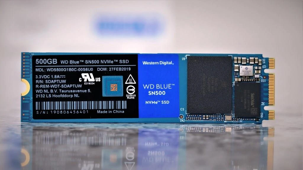 Western Digital WD Blue SN500 500 GB M.2 Gen3 NVMe SSD Dahili SSD