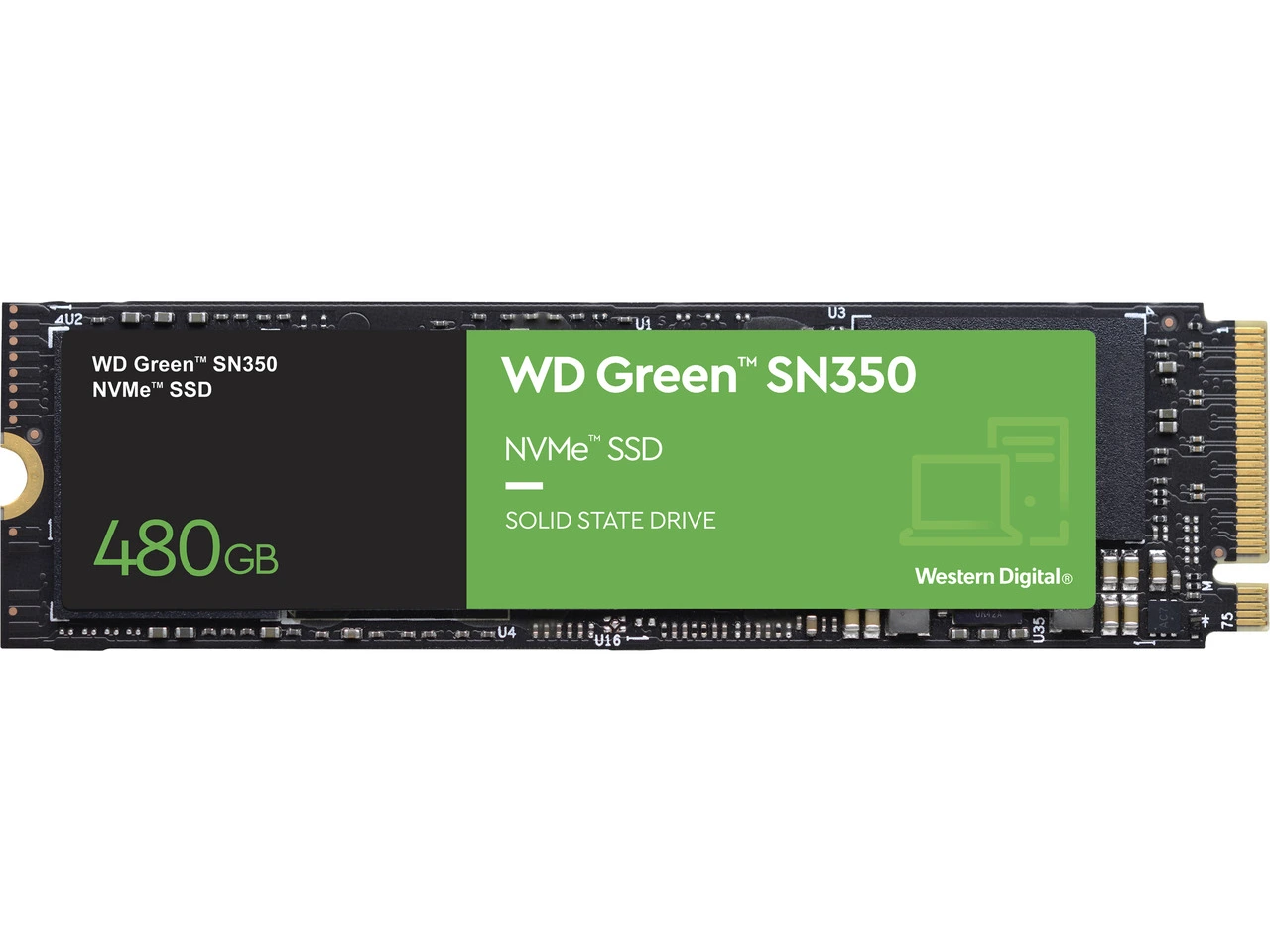 Western Digital WD Green SN350 480 GB M.2 NVMe SSD Dahili SSD