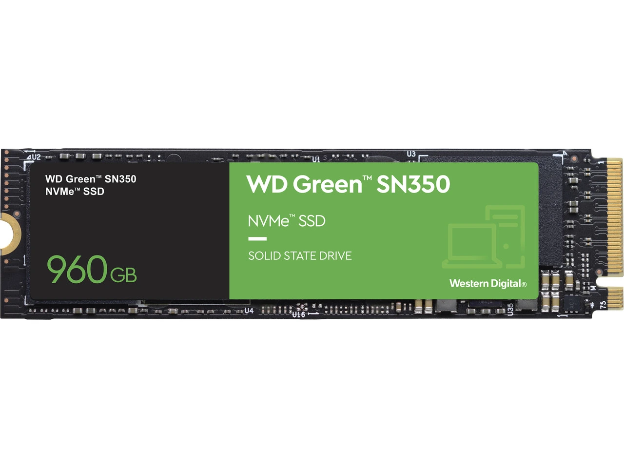 Western Digital WD Green SN350 960 GB M.2 NVMe SSD Dahili SSD