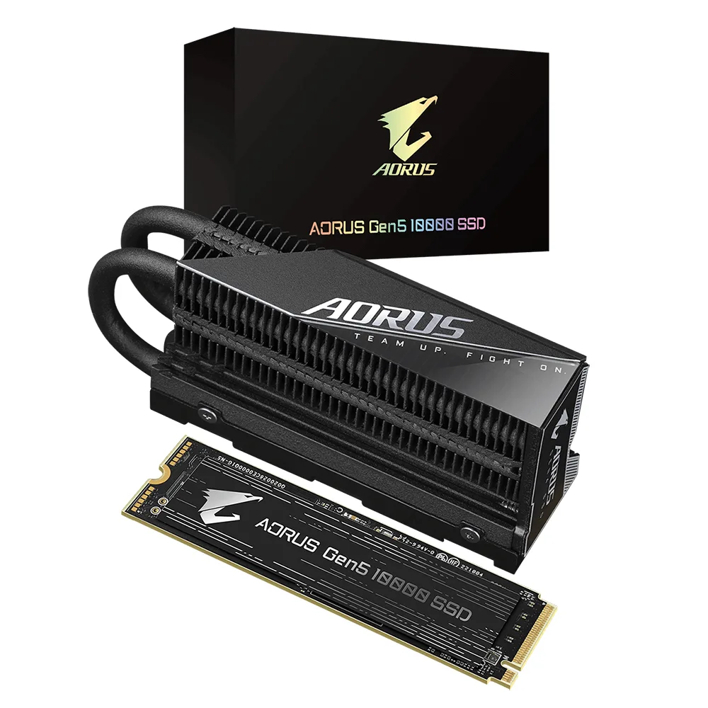 GIGABYTE AORUS Gen5 10000 SSD AG510K1TB