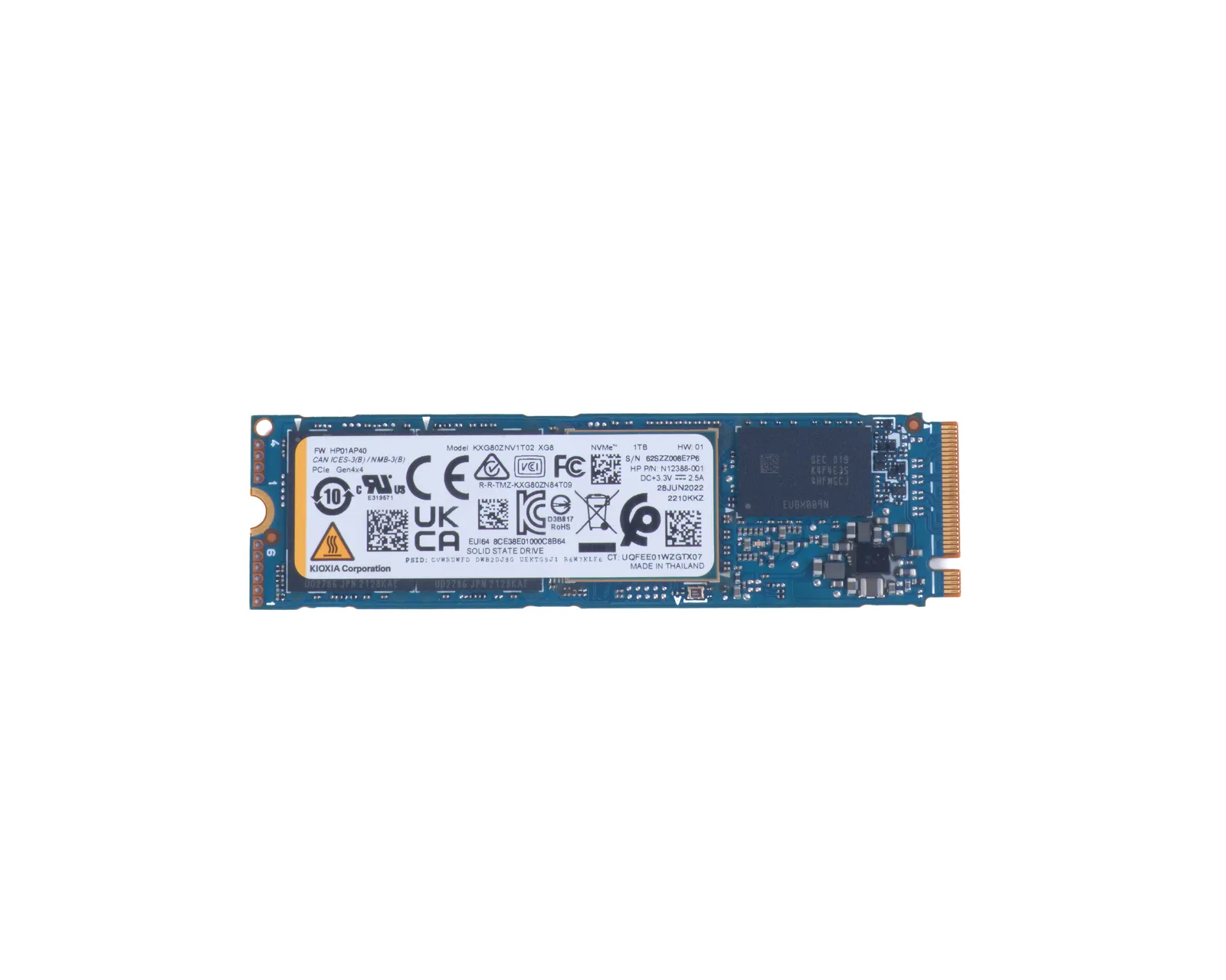 HP 1 TB PCIe-4x4 Katı Hal Sürücüsü