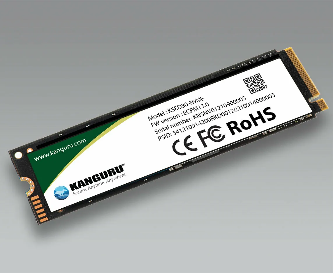 iStorage Kanguru SED30 1 TB M.2 PCI Express 4.0 NVMe 3D TLC