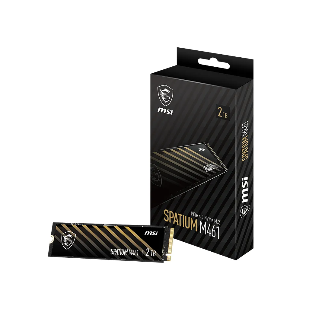 MSI Spatium M461 SPATIUM M461 PCIE 4.0 NVME M.2 2TB