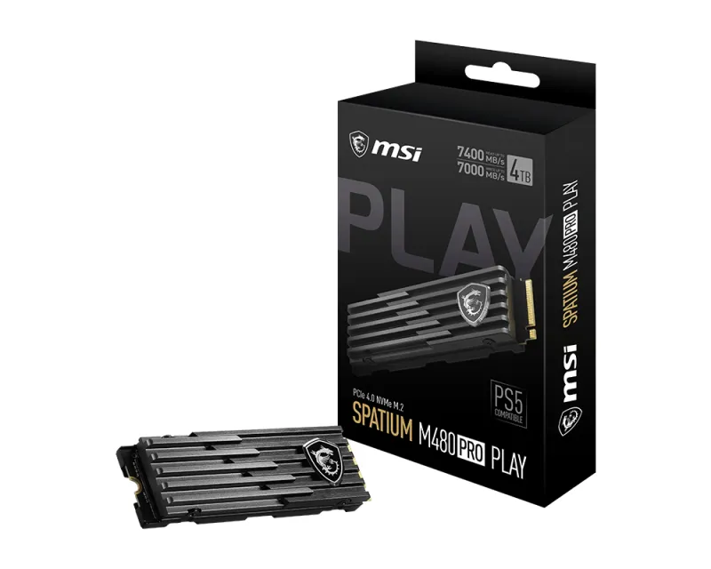 MSI SPATIUM M480 Play SM480N2TBP