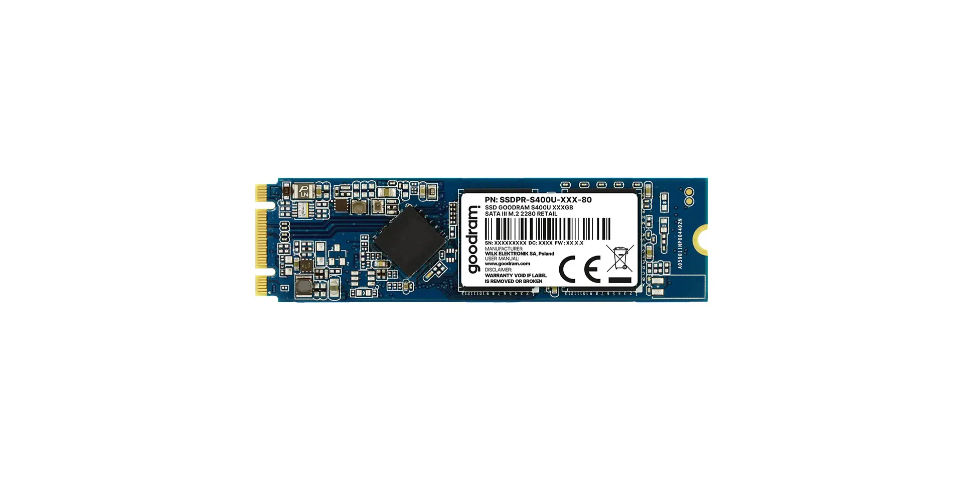 Goodram S400u 480 GB SSDPR-S400U-480-80