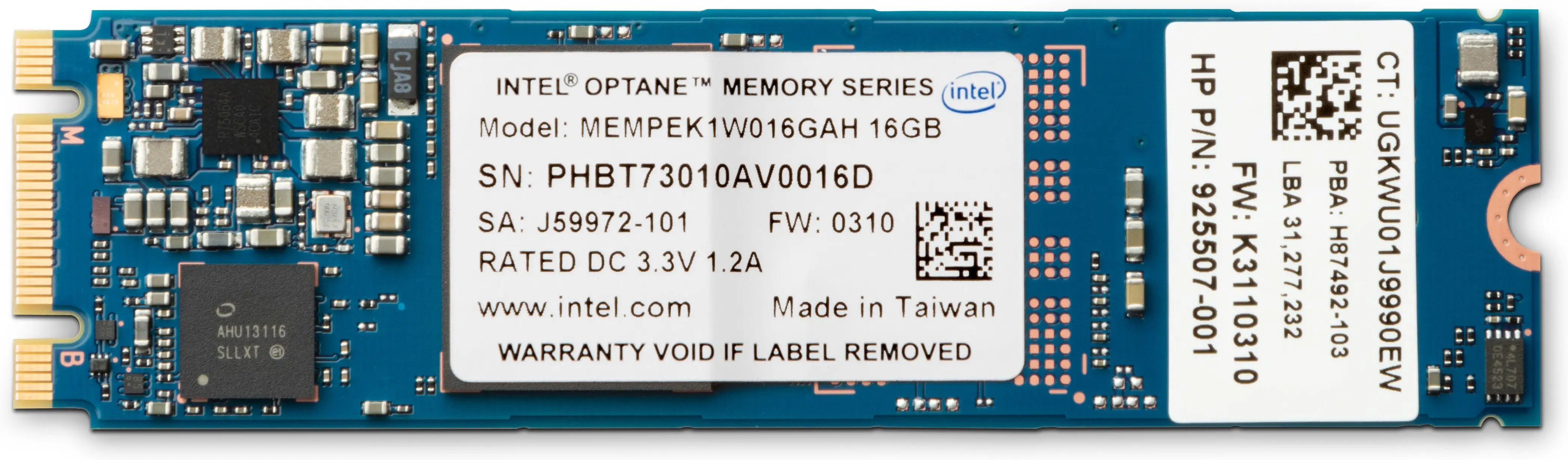 HP 16GB Intel Optane 2EB68AA