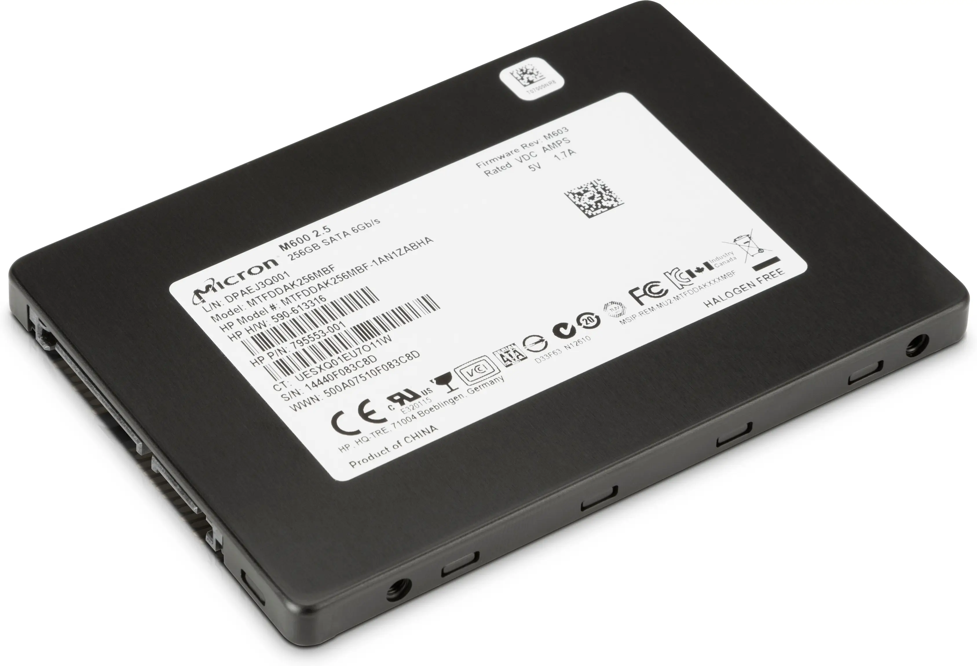 HP 256 GB SSD 2,5 SATA TLC M0F34AA