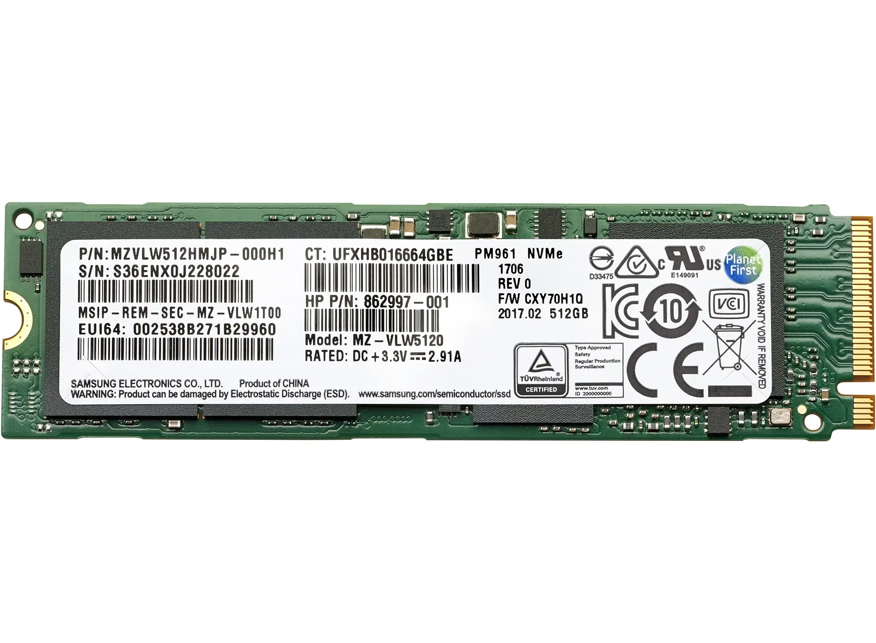 HP 2JB96AA#AC3 512 GB