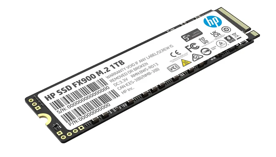 HP FX900 - 1 TB, 5000 MB/s, 4800 MB/s 57S53AA
