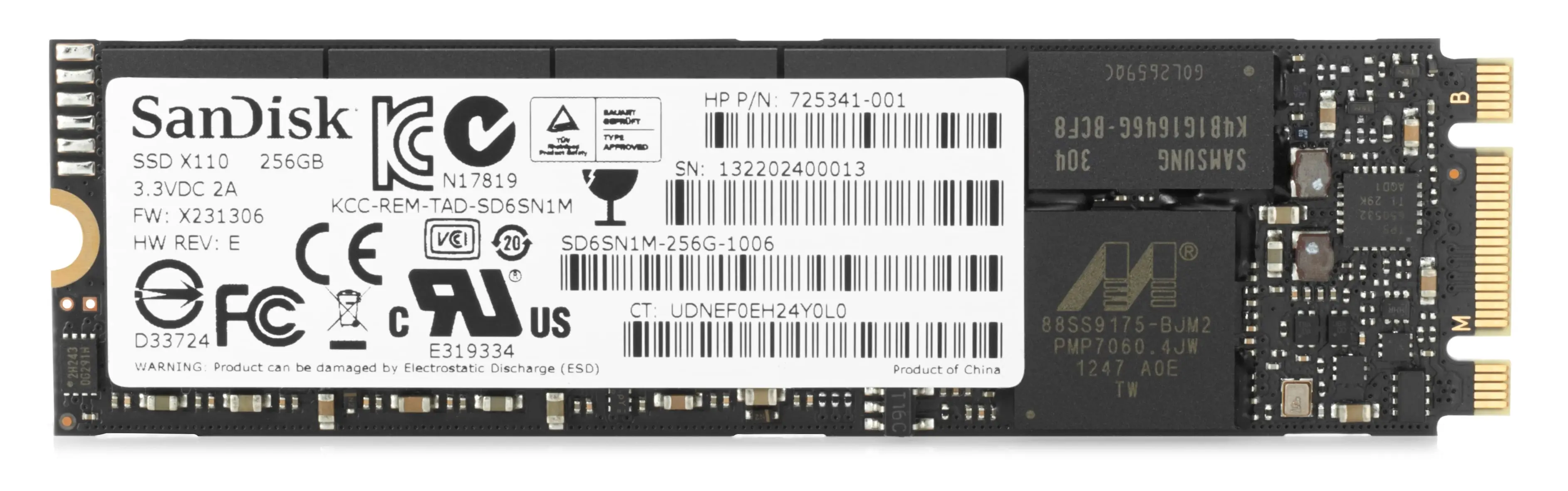 HP J2V74AA 256 GB