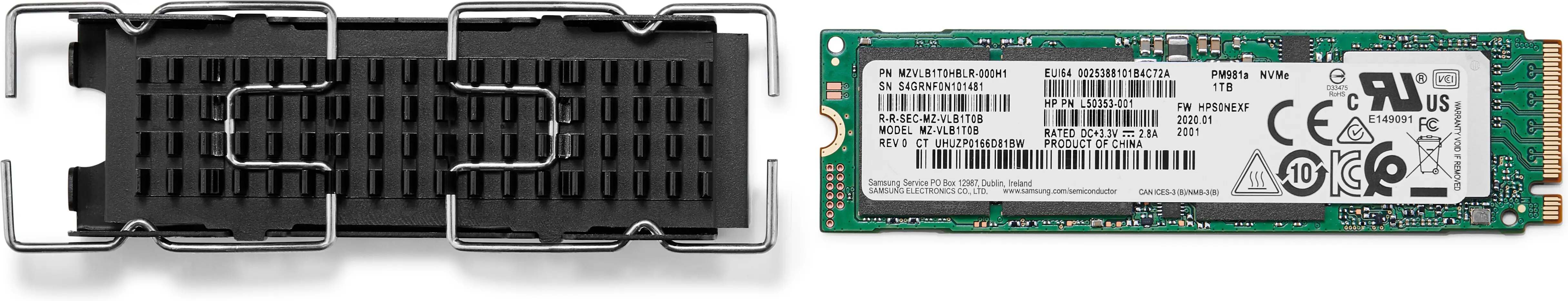 HP ZTurbo 1TB TLC Z2 G5 TWR/SFF SSDKit 141L5AA