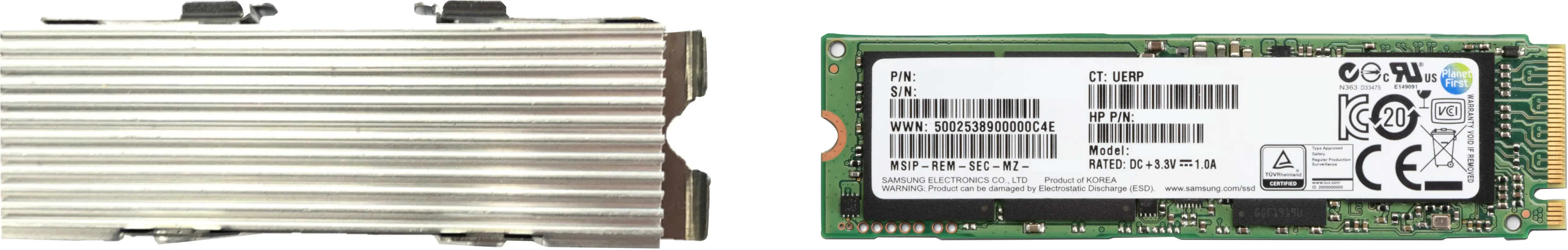 HP ZTurbo 512GB TLC Z2 G5 Mini SSDKit 141M4AA