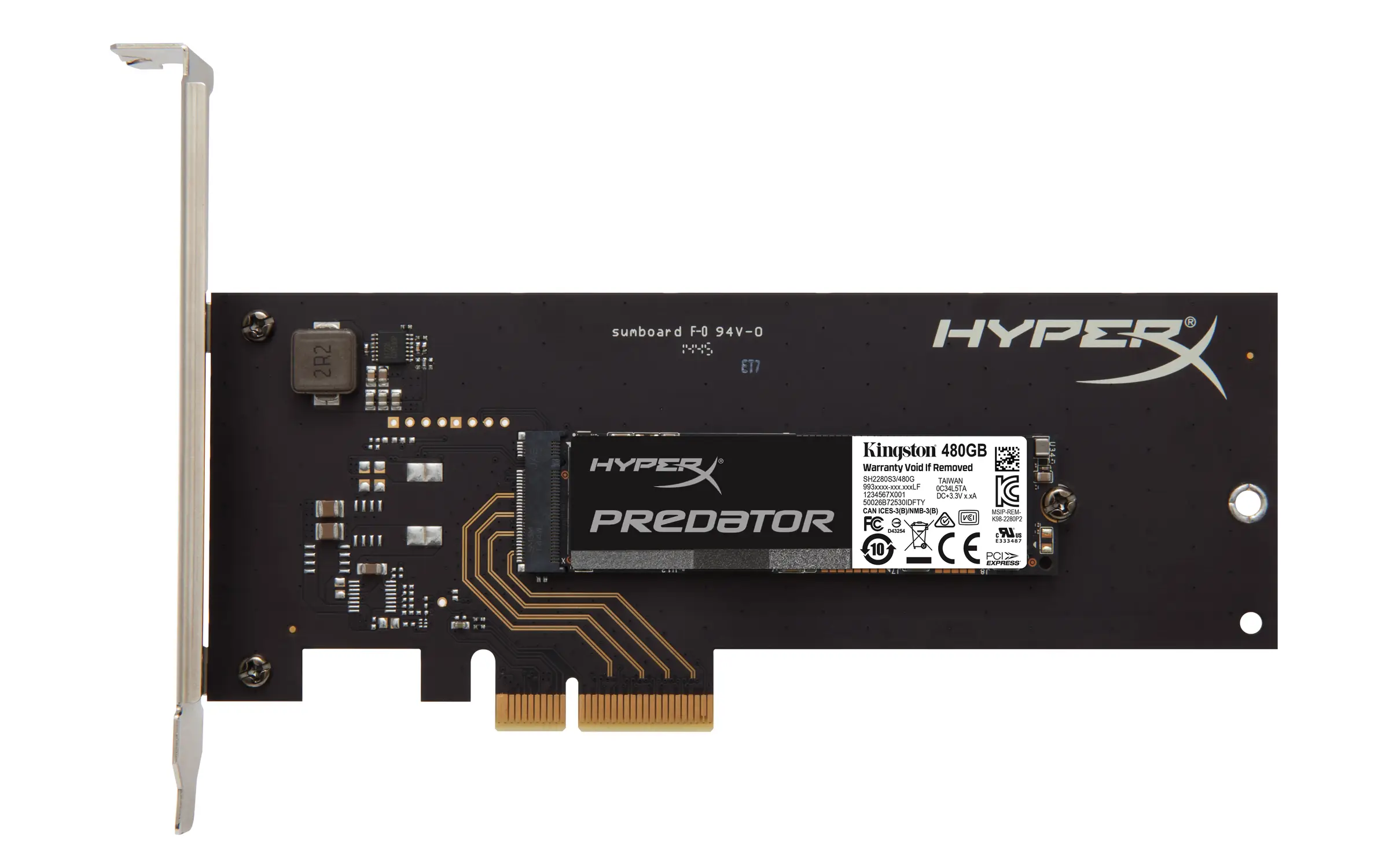 HyperX SHPM2280P2H/480G 480 GB