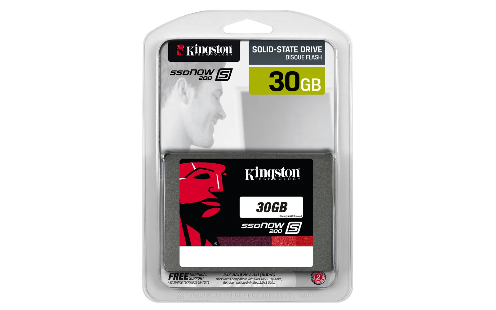 Kingston Technology Kingston SS200S3/30G dahili SSD 30 GB 2.5" Serial ATA III