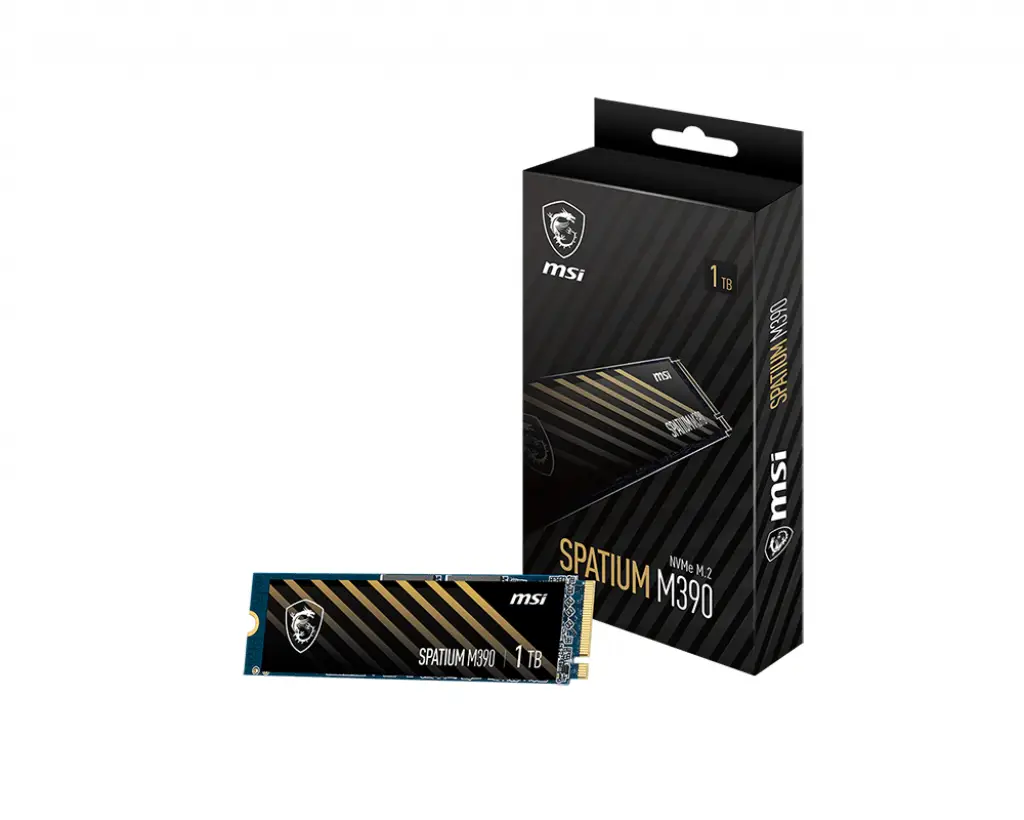 MSI M390 1 TB SPATIUM M390 NVMe M.2 1TB