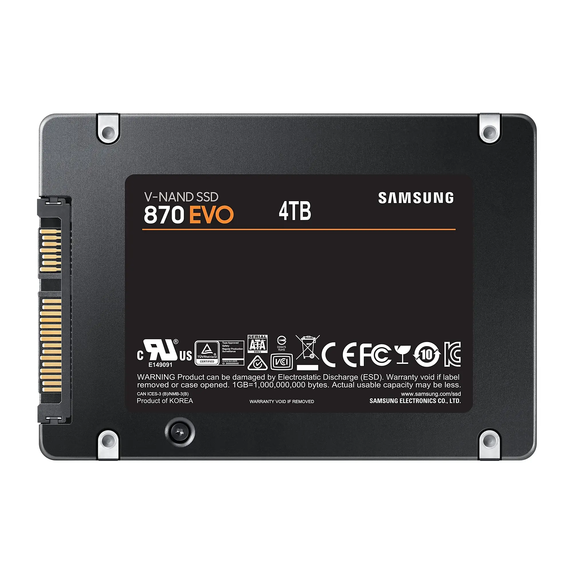 Samsung 870 EVO 4 TB MZ-77E4T0B/EU