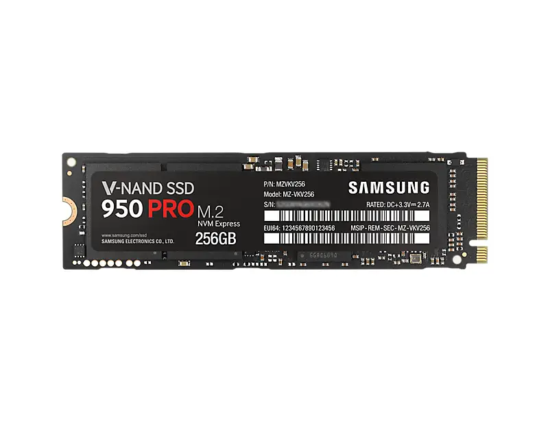 Samsung 950 PRO 256 GB MZ-V5P256BW