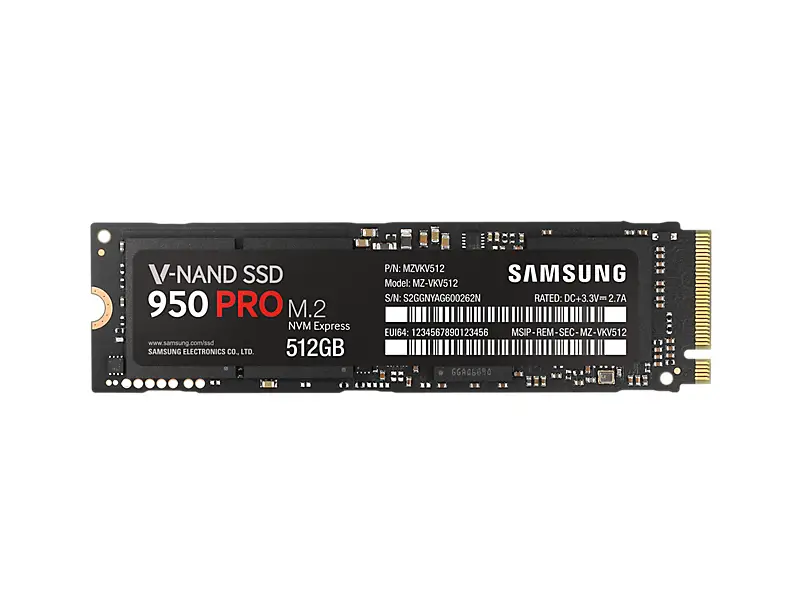 Samsung 950 PRO 512 GB MZ-V5P512BW