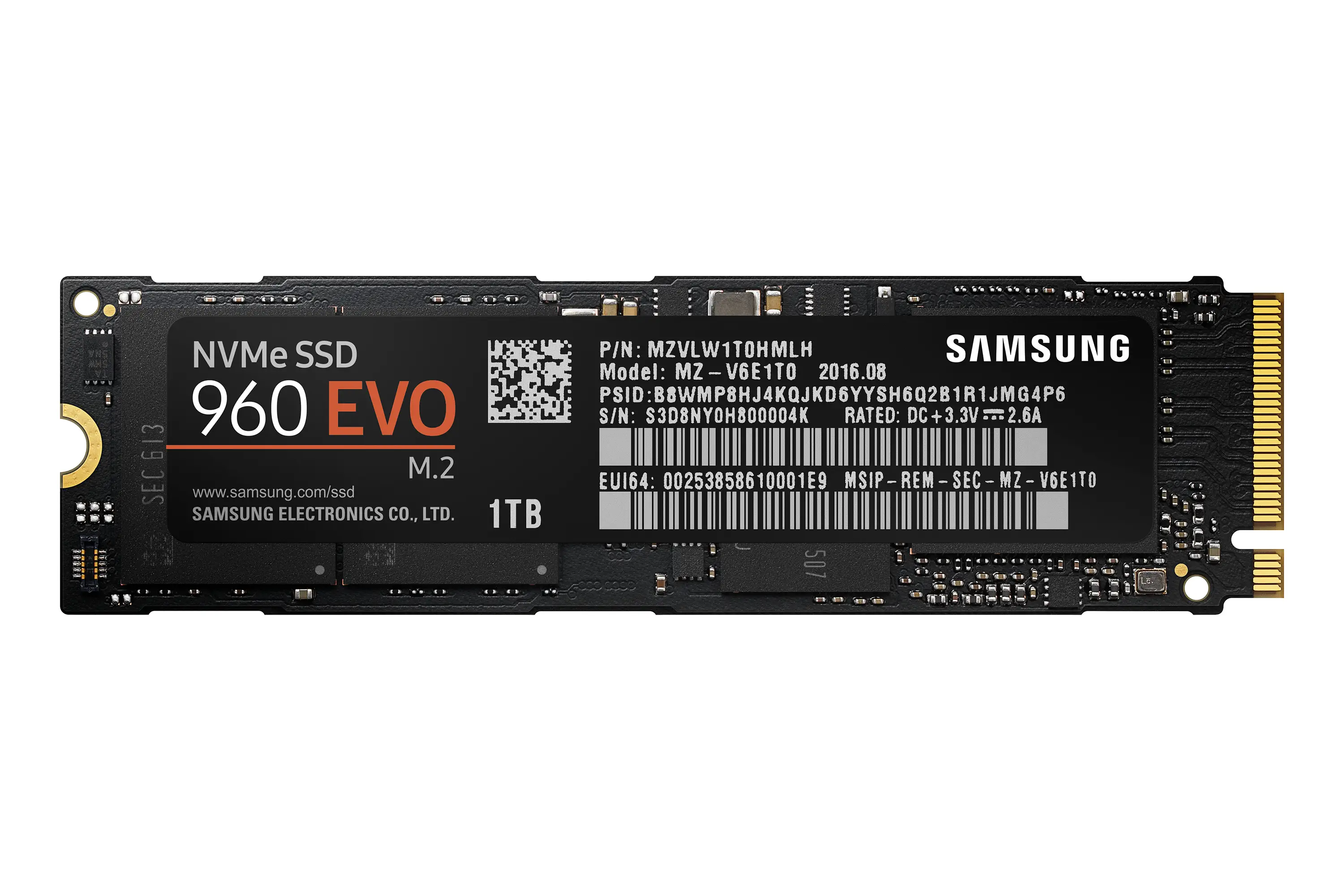 Samsung 960 EVO 1 TB MZ-V6E1T0BW