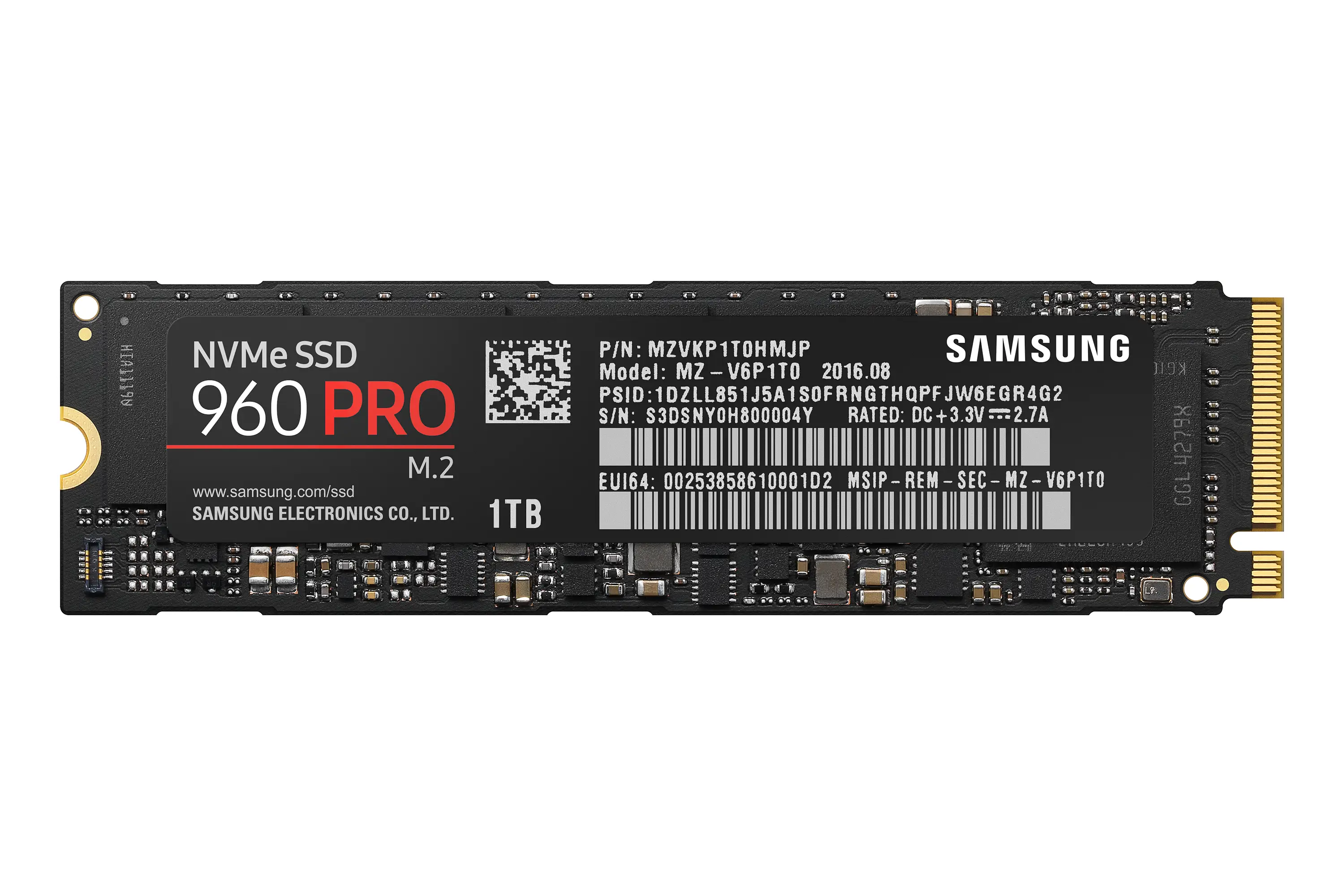 Samsung 960 PRO 1 TB MZ-V6P1T0BW