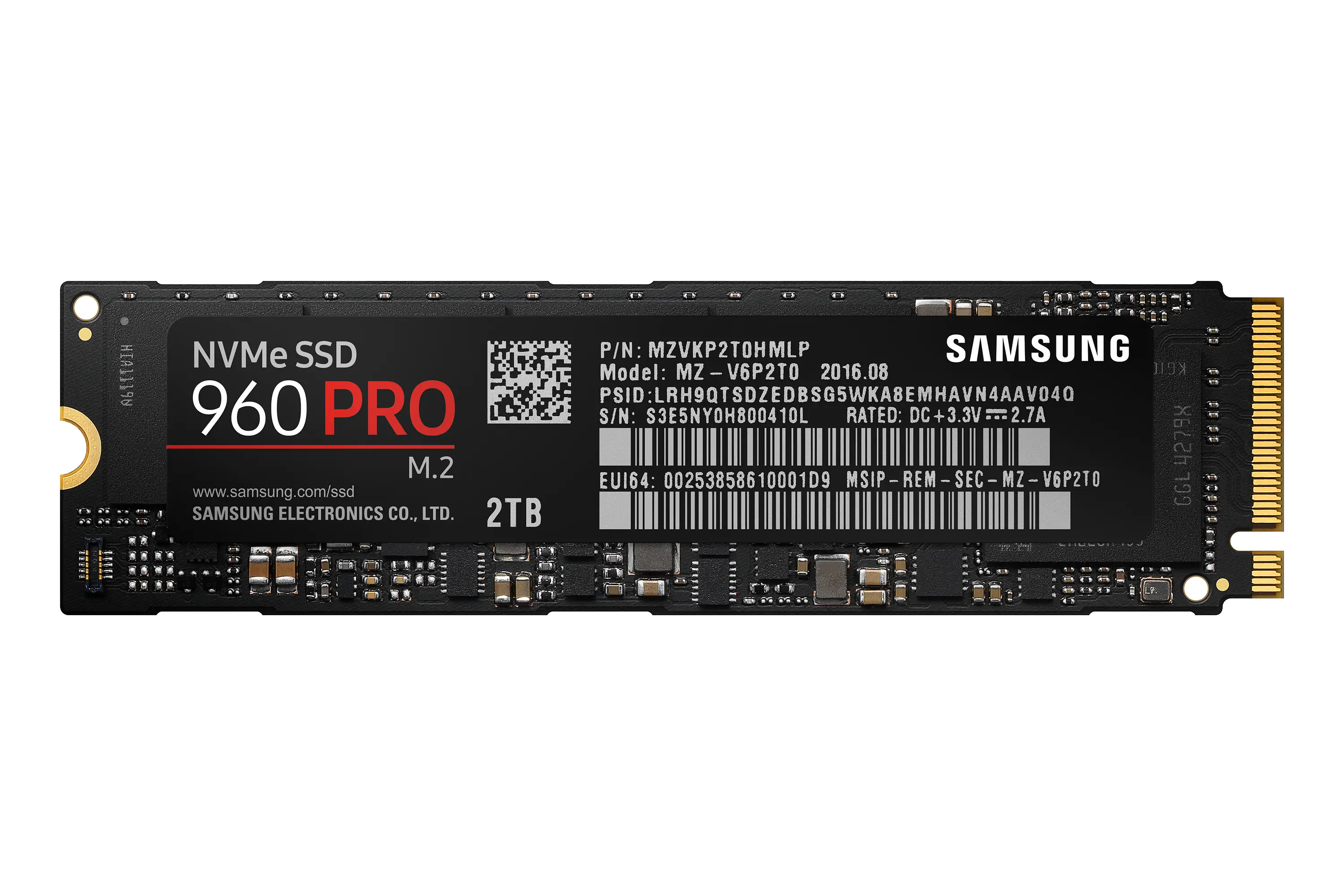Samsung 960 PRO 2 TB MZ-V6P2T0BW