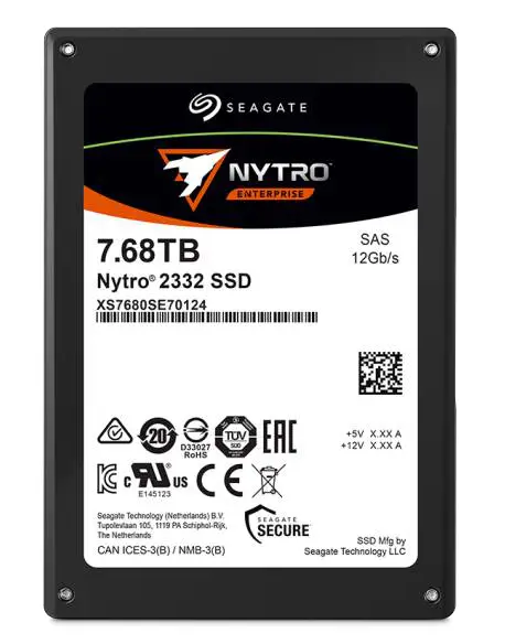 Seagate Nytro 2332 68 TB XS7680SE70124
