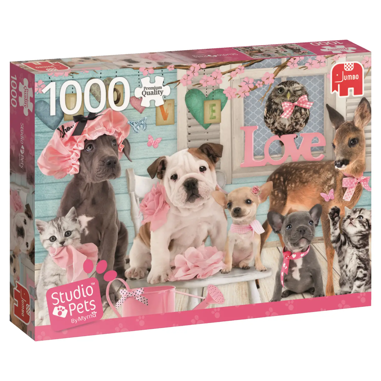 Jumbo Studio Pets Lots of Love 1000 pcs 19352