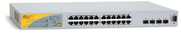 Allied Telesis 10/100/1000T x 24 ports managed Gigabit Ethernet switch w/ 4 SFP AT-9000/24